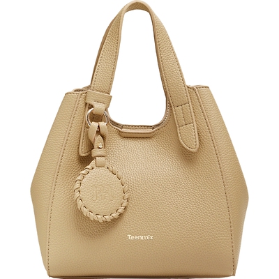 天美意简约时尚包包女手提包水桶包单肩斜挎包2026春新款X3225AX6