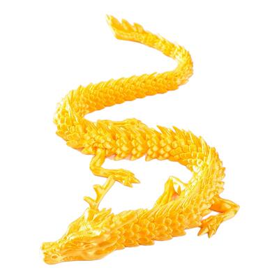 立体关节龙网红3D打印中国龙摆件