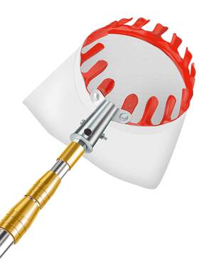 新款摘柿子神器伸缩杆高空采摘器