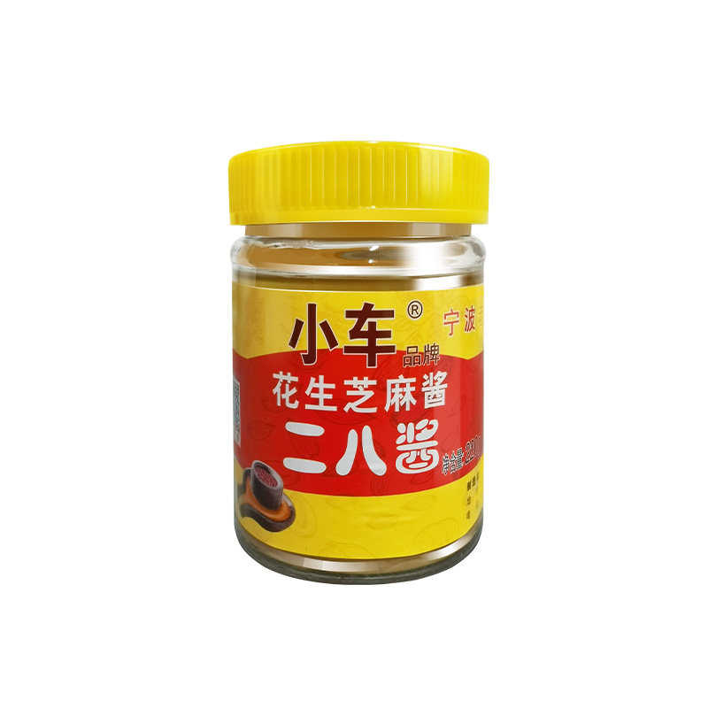 小车牌花生芝麻二八酱涂抹面包酱
