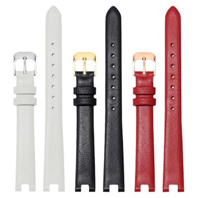 天梭嘉丽小美人真皮手表带女