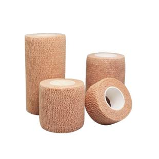 医用弹性绷带自粘运动加压胶布手指缠绕压力绑带弹力胶带白色固定