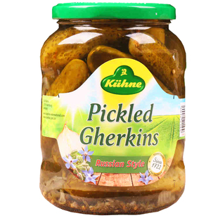 冠利俄式酸黄瓜670g 腌制酸青瓜西餐汉堡三明治原料 酸脆爽口