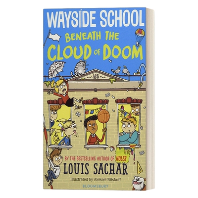 英文原版 Wayside School Beneath the Cloud of Doom 歪歪路小学 新封面版 英文版 进口英语原版书籍