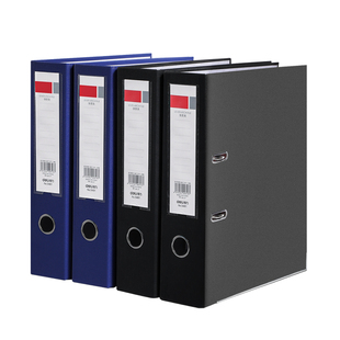 得力快劳夹a4文件夹档案夹打孔活页文件夹活页本资料册双孔二孔加厚合同插页快劳活页资料试打洞可拆卸夹夹板