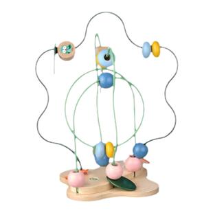 宜家国内代购 姆拉 乌斯塔 串珠迷宫 滚珠游戏架 宝宝早教串珠