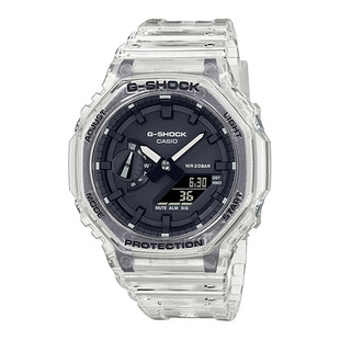 卡西欧手表G-SHOCK GA-2100SKE-7A/SR-1A/SRS-7A冰韧电子运动男表