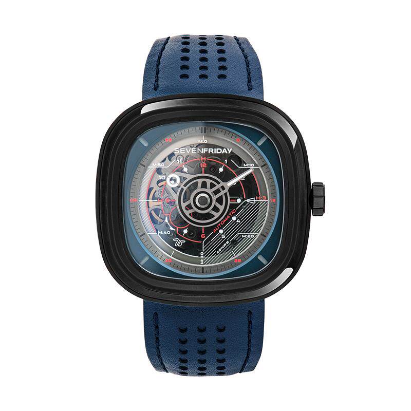 【自营】SEVENFRIDAY七个星期五手表机械皮带男表女表情侣表T3/03
