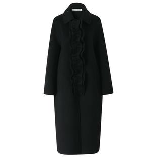 【秀场同款 羊毛骆驼毛】IIIVIVINIKO冬新款双面呢大衣外套女