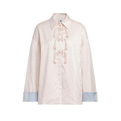 Adidas阿迪达斯三叶草女装2025秋季新款NEW SHIRT外套夹克KB6408