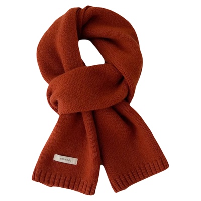 100%羊毛围巾女冬季不掉毛不起球