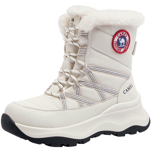 骆驼「熔岩」拒水雪地靴「雪神」保暖棉鞋