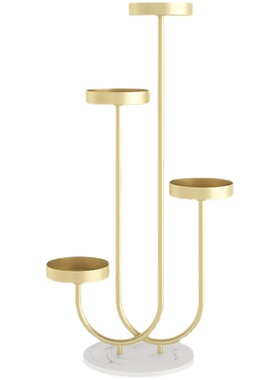 花架子摆件室内置物架轻奢风