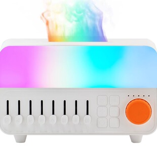 仿真火焰加湿器蓝牙音响自然情景白噪音助眠音箱香薰机男女礼物