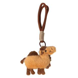 敦煌文创沙漠毛绒骆驼挂件可爱包包书包挂饰玩偶博物馆文创纪念品