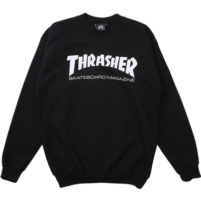 thrasher圆领SKAT现货潮卫衣