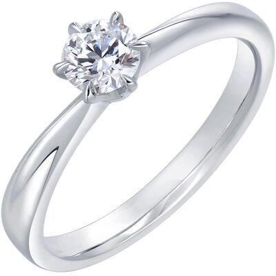 周生生Pt900铂金钻石戒指