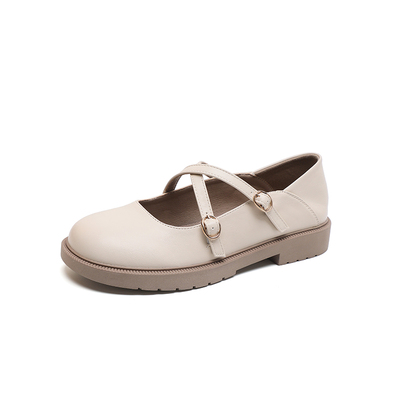 法式玛丽小皮鞋厚底日系jk圆头