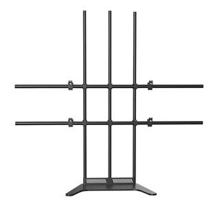 激光电视机屏幕落地免打孔电视柜隐藏式支架投影仪硬屏隐形支撑架适用于海信长虹坚果投影幕布75/100寸