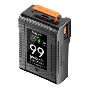 【国家3C认证】V口电池适用于摄像机手机电脑供电摄影灯补光灯监视器图传滑轨V扣挂板供电系统专用V口电源