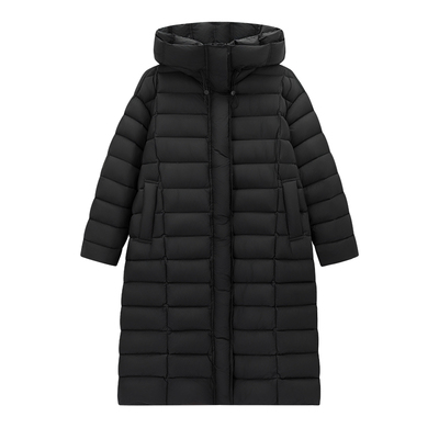 DAGA极简长款高充绒量排骨羽绒服