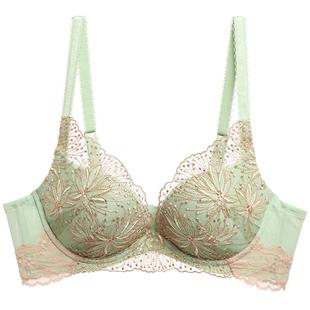 兰卡文瑰丽奢美蕾丝性感文胸小胸聚拢显大LC11KB1