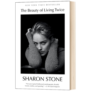 英文原版 The Beauty of Living Twice 美丽重生 电影本能主演莎郎斯通自传 英文版