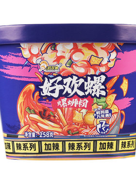 正宗好欢螺螺蛳粉258g*3桶装冲泡