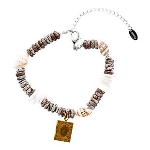 PERRY  无人岛手链原创小众彩色串珠饰品海岛风度假风法式复古