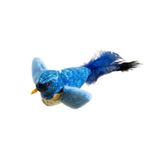 猫玩具发声叫叫鸟智能感应猫自嗨解闷神器一碰即响猫玩具仿真小鸟