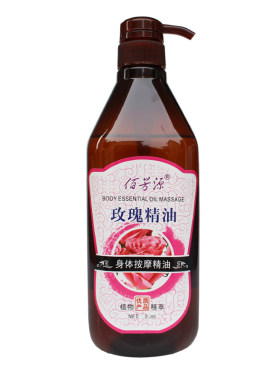 精油按摩全身开背通经络spa生姜