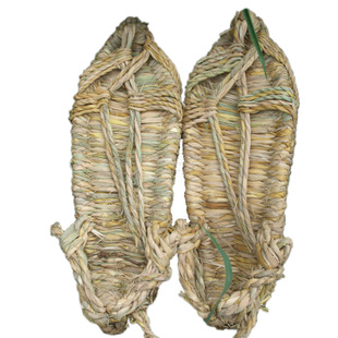 儿童小草鞋 稻草鞋 纯手工编织稻草鞋 红军长征草鞋儿童鞋 道具鞋