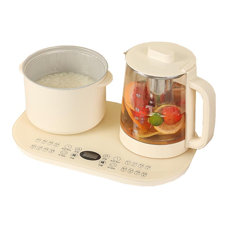 安杞养生壶2025新款炖煮一体家用多功能电热煮茶壶器恒温双炉煮饭