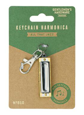 户外旅行酒壶口琴钥匙扣挂件 英国设计品牌Gentlemen's Hardware