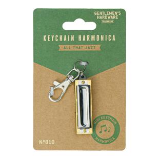 户外旅行酒壶口琴钥匙扣挂件 英国设计品牌Gentlemen's Hardware