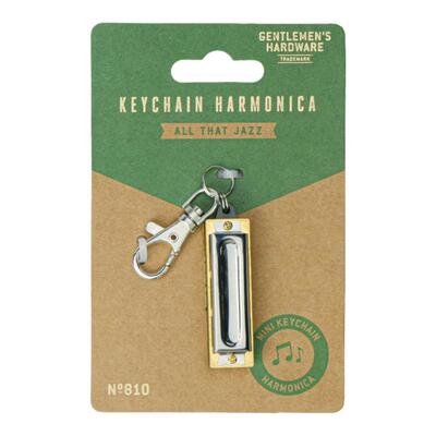户外旅行酒壶口琴钥匙扣挂件 英国设计品牌Gentlemen's Hardware