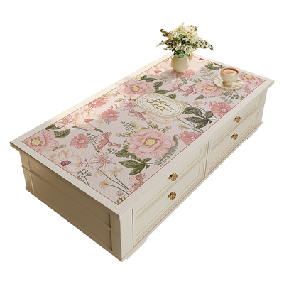 美式轻奢高级感茶几桌垫