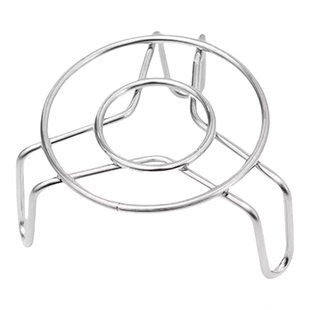 言晟不锈钢迷你蒸架隔水蒸煮支架蒸格家用电饭煲高压锅高脚蒸笼架