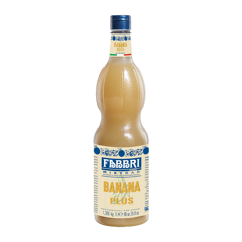 法布芮Fabbri香蕉plus糖漿香蕉汁Banana Syrup意大利進(jìn)口1.3kg/1L