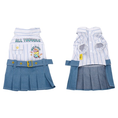 Hoopet x 小黄人联名 宠物春装薄款新款雪纳瑞比熊小型犬狗狗衣服