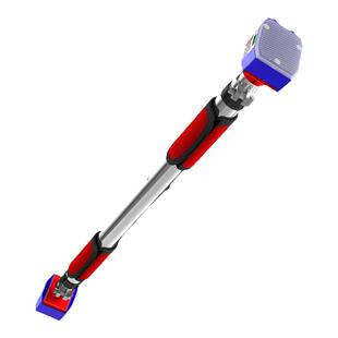 打孔单杠家用室内引体向上架墙体过道2.4米加长门上运动健身器材