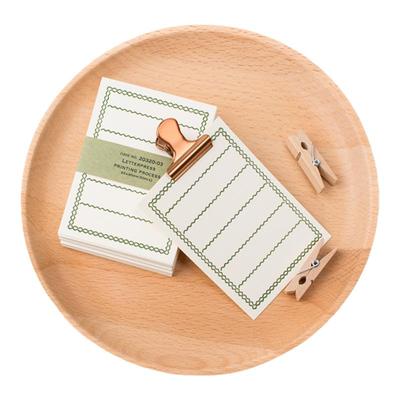 仓敷意匠画室凸版印刷边框卡片