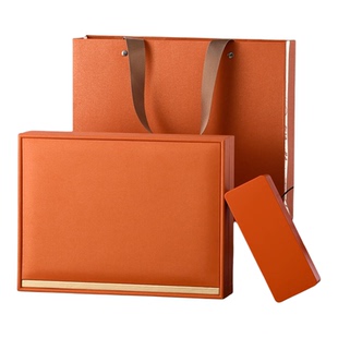 春节高档3小盒6长泡袋茶叶包装空礼盒红茶岩茶白茶普洱通用礼盒装