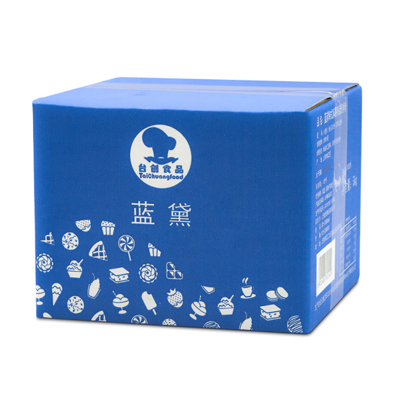 原装5kg包邮台创蓝黛韩式麻薯预拌粉烘焙商用白黑麻薯糕点面包粉