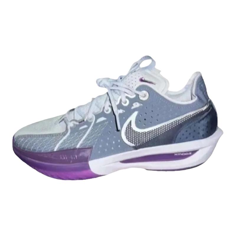 Nike灰绿男子运动低帮篮球鞋