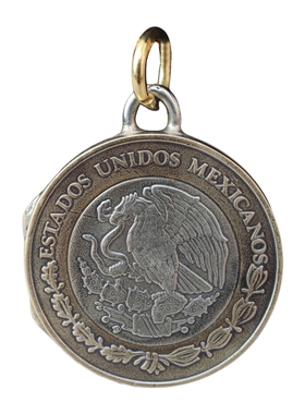 墨西哥10比索老鹰双色币盒子