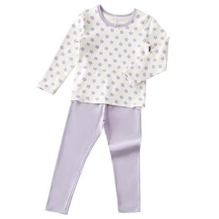 女童睡衣纯棉儿童秋衣秋裤秋冬季保暖毛衫宝宝内衣套装加厚家居服