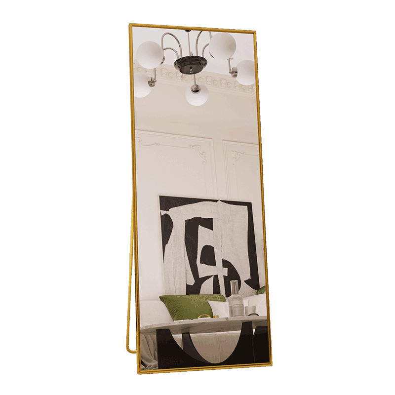 落地镜航空铝合金防爆高清轻奢风