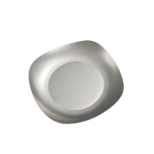 火锅店不锈钢小盘子四方形小碟子烤肉店小菜碟摆盘西餐厅创意平盘