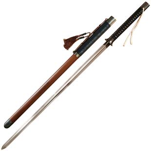 超性价比龙泉藏龙双手剑于老武术剑长剑硬剑太极剑螳螂剑未开刃